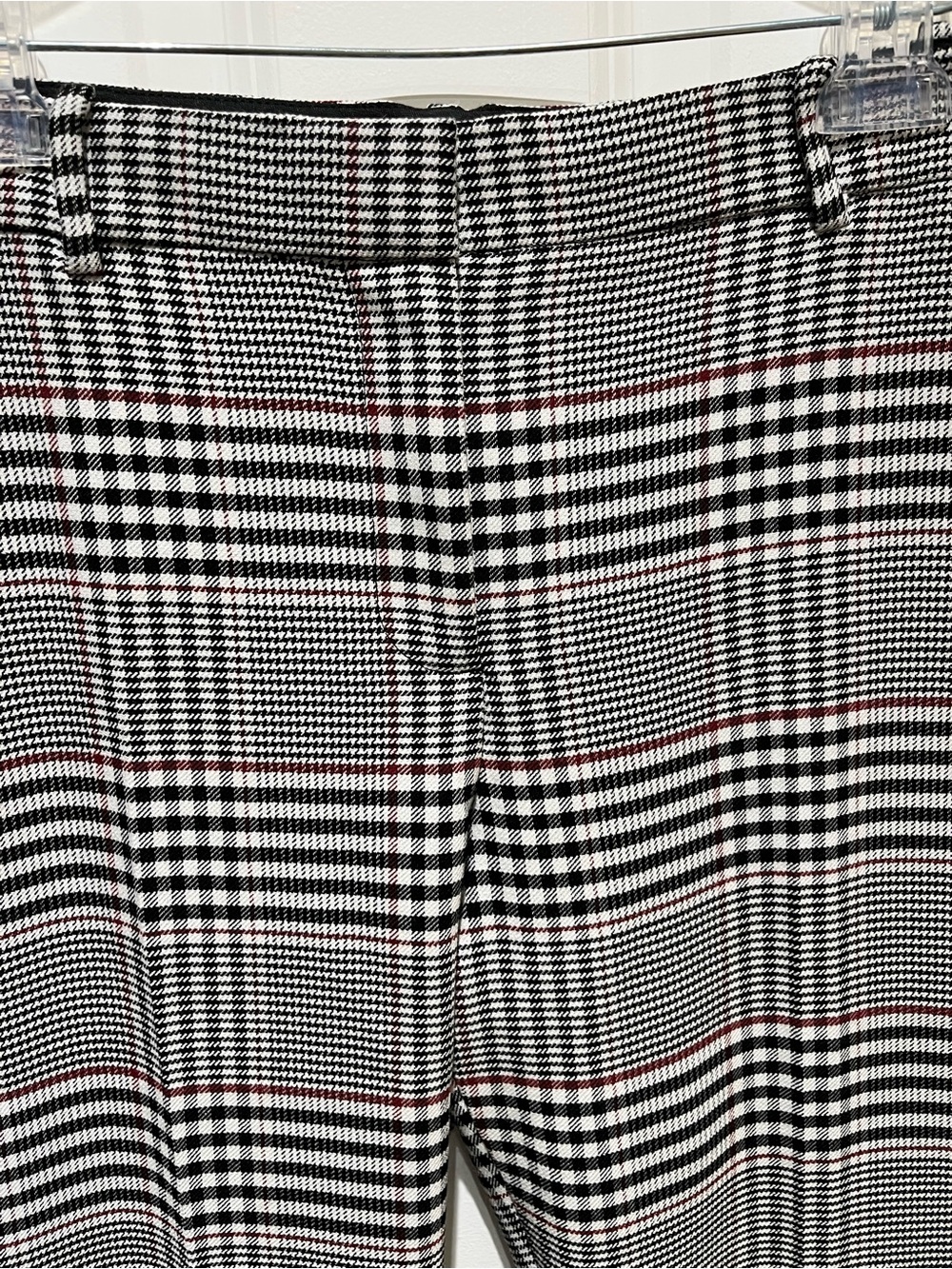 NWT Ann Taylor Sophia Plaid Straight-Leg Trousers size 10 - Picture 5 of 16